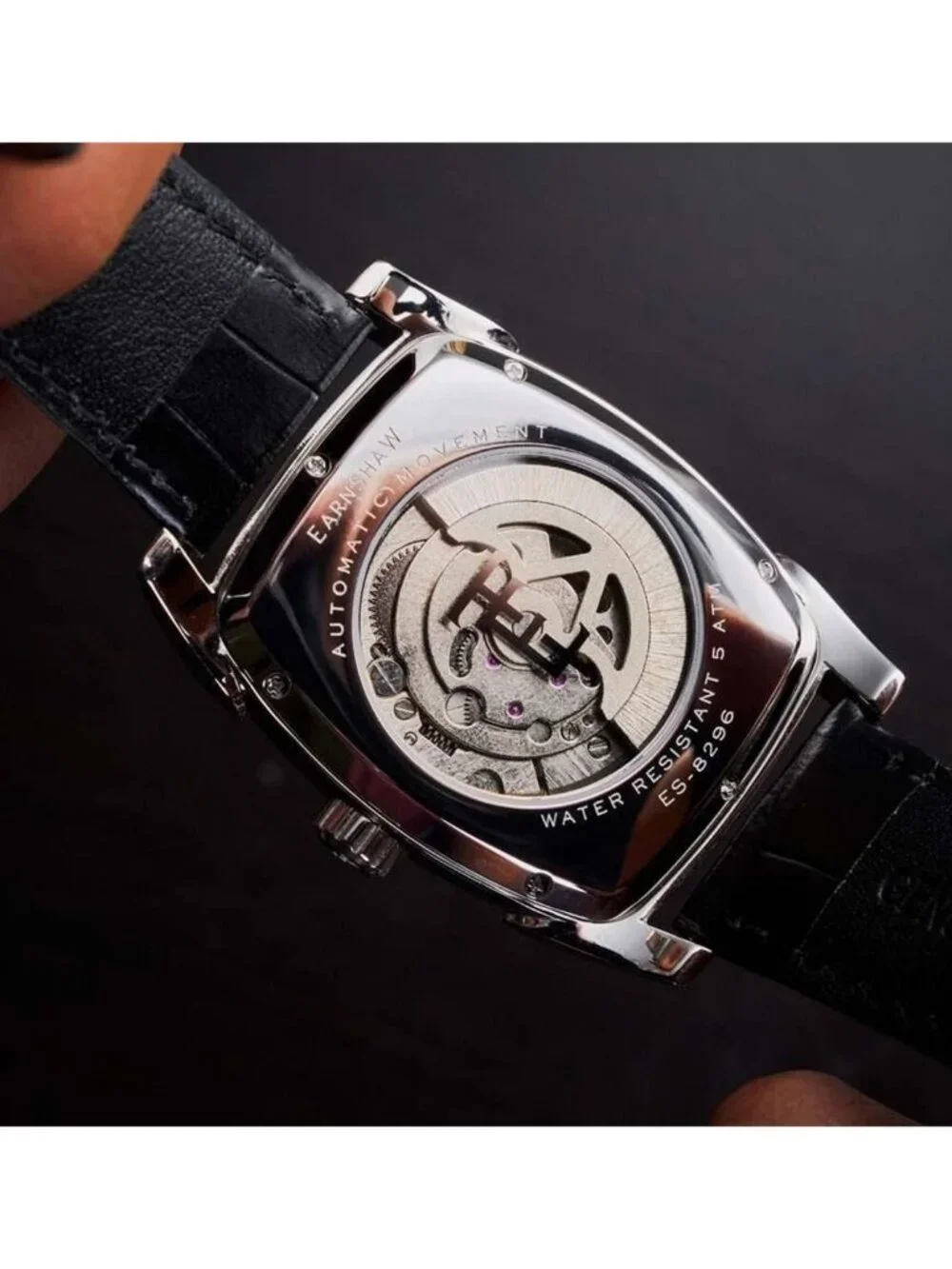 NWT Thomas Earnshaw Kensington Black Dial Men's Watch